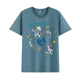 Basketball Sports T Shirt Short-Sleeved T-Shirt Men'S Trendy Loose Printed Half Sleeve Student