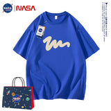 Nasa T Shirt Short-Sleeved T-Shirt Men'S Summer Loose