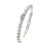 Chains Copper Zircon Hip Hop Necklace 7mm Rock Sugar Chain Spectrum St. Valentine's