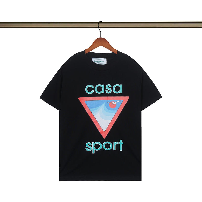 Casablanca T Shirts Fashion Casual Crew Neck Tee