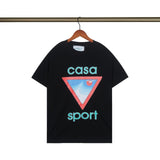 Casablanca T Shirts Fashion Casual Crew Neck Tee