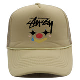 Stussy Hat Personality Fashion Printed Baseball Cap Outdoor Leisure Shade Sun Protection