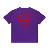 Amiri T Shirt Printed Casual Hip Hop round Neck Short Sleeve T-shirt