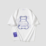 Nasa T Shirt Summer Short Sleeve Couple Wear Loose European And American All-Matching