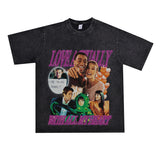 Film Star T Shirt Movie True Love First Loose American Retro Street Cotton T-shirt Men