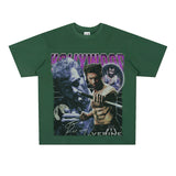 Film Star T Shirt Movie the Wolverine Cotton Short Sleeve Loose Retro T-shirt Men