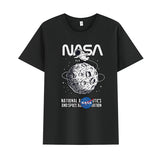 Basketball Sports T Shirt Summer Short-Sleeved T-Shirt Male Handsome Loose Student Nasa Astronaut