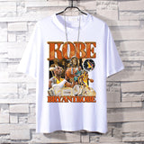 Basketball Sports T Shirt Pure Cotton Loose Short Sleeve T-Shirt Men'S Lakers Kobe Basketball Sports Half Sleeve Clothes