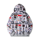 Aape Hoodie Autumn and Winter Fashion Brand Men's and Women's Fleece Hoodie Sweater