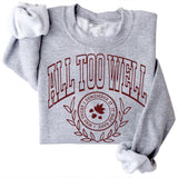 All Too Well Music Album Sweatshirts Cozy Tops