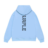 Purple Brand Hoodie Fashion Loose Hooded Sweater