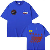 Cactus Jack Utopia Print T Shirt Short Sleeve Male  Cotton