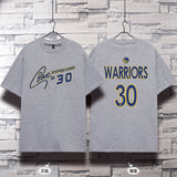 Basketball Sports T Shirt Curry 30 Thompson 11 Basketball Sports T-Shirt Student Loose Casual Breathable Short Sleeve Men
