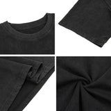 American vintage street T-shirt retro men's summer loose half sleeve