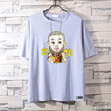 Basketball Sports T Shirt Summer Loose Short Sleeves T-Shirt Male Student Basketball Sports Lakers James