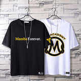 Basketball Sports T Shirt Commemorative Kobe No. 24 Signature Short-Sleeved T-Shirt Men'S Loose Casual Sweatshirt Student