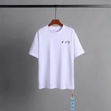 Off Whtie T Shirts Male And Female Trendy Brand Short Sleeve