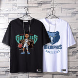 Basketball Sports T Shirt Summer Cotton Short Sleeve T-Shirt Male Student Basketball Sports Loose