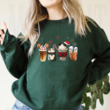 Gingerbread Christmas Coffee Sweatshirt Christmas