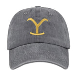 Baseball Cap Embroidered Hat Sun-Poof Peaked Cap Soft Top Complex
