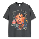 21 Savage T Shirts Loose distressed T-shirts