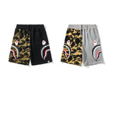 Aape Shorts Summer Men's Camouflage Head Stitching Sports Casual Shorts