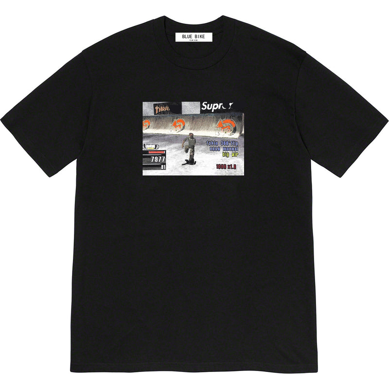 Mens T-shirts FW21 Thrasher Game Tee Flame Joint Game
