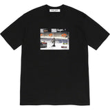Mens T-shirts FW21 Thrasher Game Tee Flame Joint Game