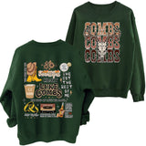 Western Luke Combs County Music Sweatshirt Round
