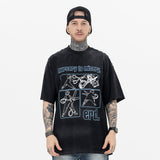 ERD T Shirts Spring and Summer Melancholy Boy Rich Second Generation