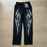 Mens trendy Hoodie & Pants autumn wash make old hoodies sweater
