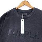 Purple Brand T Shirts Purple Micro Label Spelling Letter Short Sleeve T-Shirt