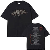 Rapper Cactus Jack Tshirt UTOPIA Album Graphics T-shirts Men