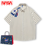 Nasa T Shirt Men'S Short Sleeve Printed Shirt Summer