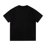 Gallery Dept T-Shirt Hand Painted Splash Ink Letter Print Short Sleeve T-Shirt