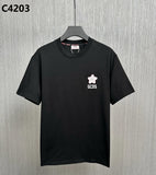 GCD T-Shirt GCDS Star Embroidery Label Short Sleeve T-Shirt Crew Neck