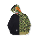 Aape Hoodie Men's Color Matching Camouflage Coat Casual Thin Hoodie