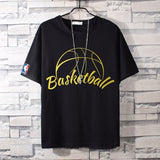 Basketball Sports T Shirt Nba Basketball Clothes James Printed Short Sleeve T-Shirt Men'S Cotton Loose