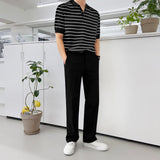 Mariner Shirt Short Sleeve Polo Shirt Men's Summer Half Sleeve T-shirt Korean Loose T-shirt