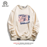Men Pullover Hoodie Sweater Men's Loose All-Matching and Handsome