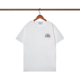 Casablanca T Shirts Crew Neck Loose Cotton Tee