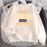 Trend Casual Woman Pullover Florida Superior Athl Hoodie