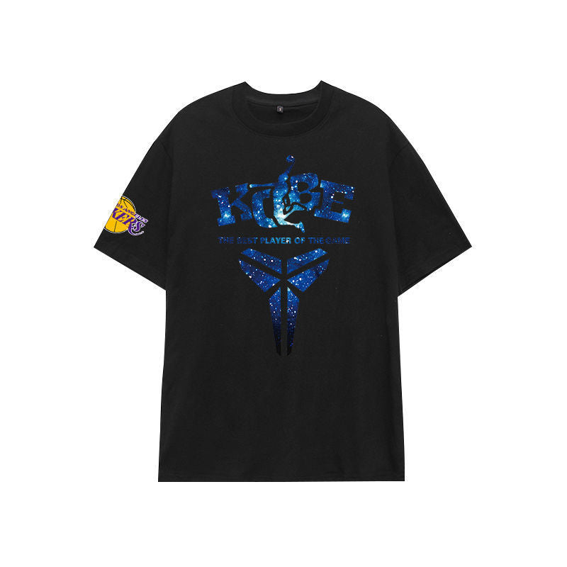 Basketball Sports T Shirt Commemorative Kobe No. 24 Ball Clothes Short Sleeve T-Shirt Boys Loose Student Casual