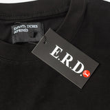 ERD T Shirts Short Sleeve Logo Cartoon Print Loose