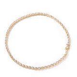 Chains Hip Hop Necklace 5mm Triangular Zircon Tennis Chain St. Valentine's Spectrum