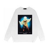 Purple Brand Long Sleeve T-Shirt Fashion Loose Long Sleeve Top