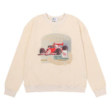 Rhude Hoodie F1 Racing Car HD Printed Hip Hop Men and Women Casual round Neck Sweater