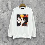 Purple Brand Sweatshirt Loose Crew Neck Sweater