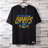 Basketball Sports T Shirt Loose-Fitting Pure Cotton Short Sleeves T-Shirt Boys Basketball Sports Curry