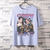 Basketball Sports T Shirt Curry Basketball Sports Loose Student All-Match Short-Sleeved T-Shirt Men